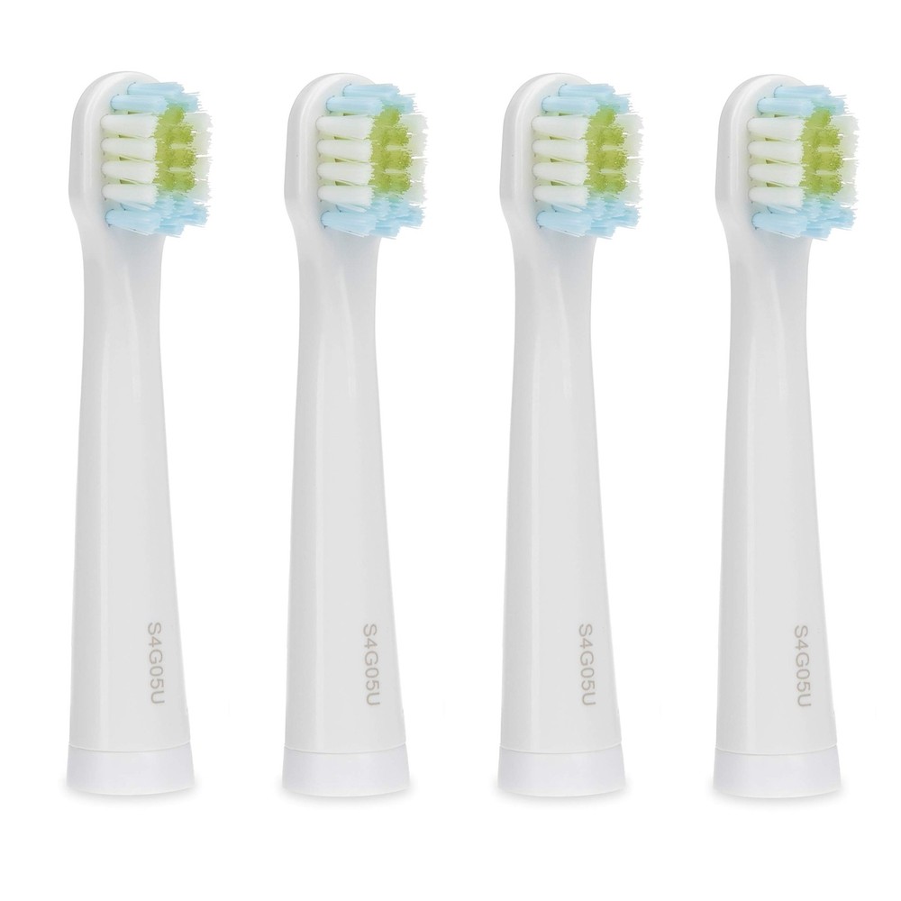 Sonic Toothbrush Replacement Heads 4 Pack