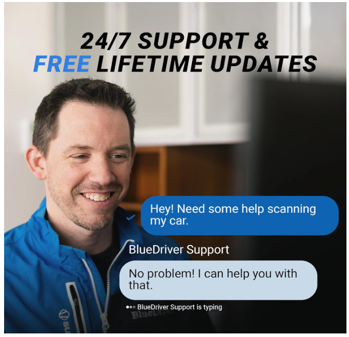 BlueDriver Bluetooth Pro OBD2 Scan Tool for iPhone & Android