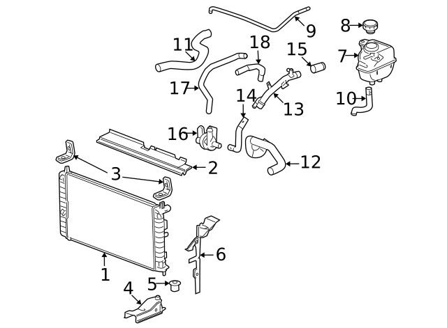 Genuine GM Intake Air Splash Shield 25837247