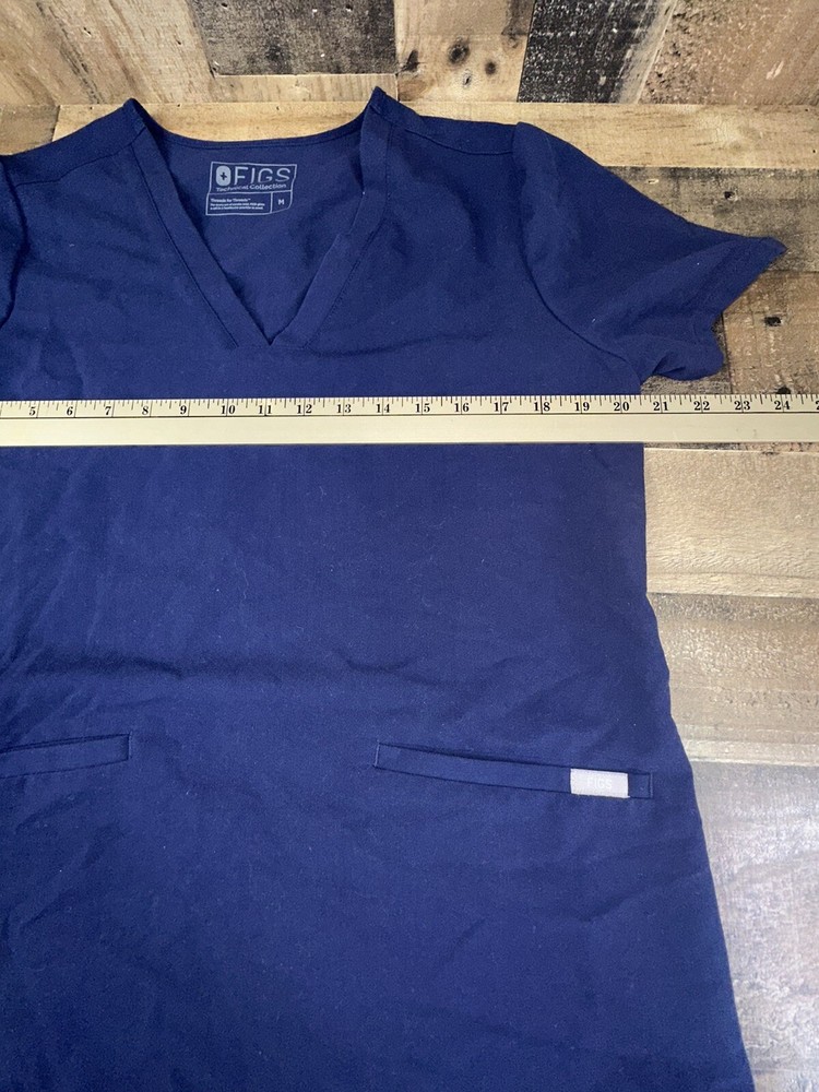 Figs Technical Collection Scrub Set Pants Top Dark Blue Medium
