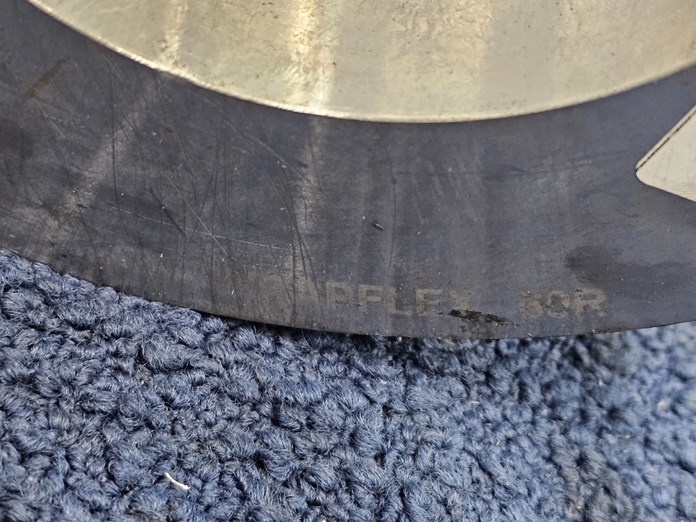 Wrapflex 115752 Coupling Hub 60R, 4" Inner Diameter 8" Outer Diameter