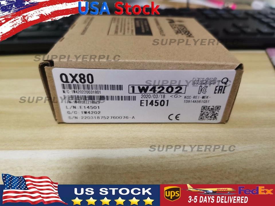 NEW MITSUBISHI QX80 PNP INPUT MODULE 16 POINT