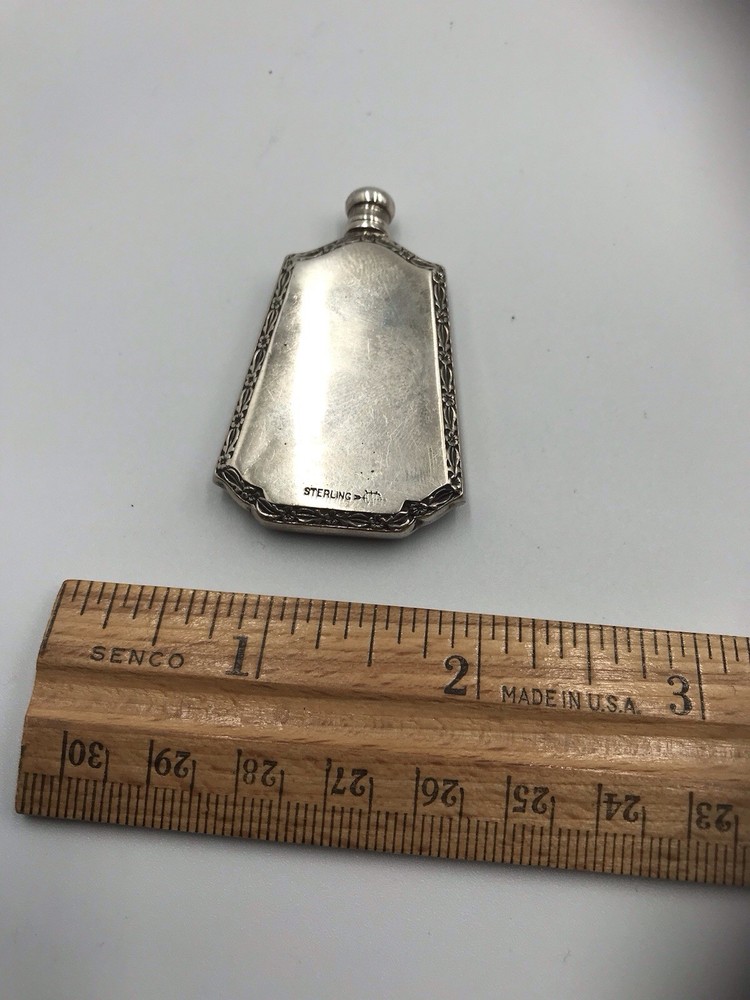 Sterling Silver Perfume Flask