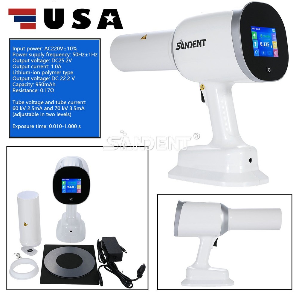Dental X Mobile Ray Digital Machine Imaging System + Scatter Shield