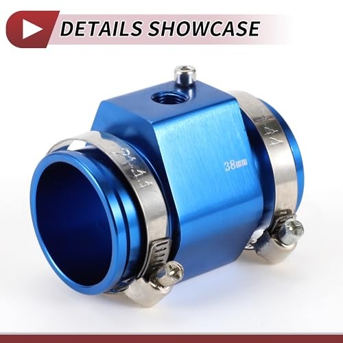 1 Set Car Water Coolant Temperature Sensor Adapter Joint Pipe Radiator Sensor