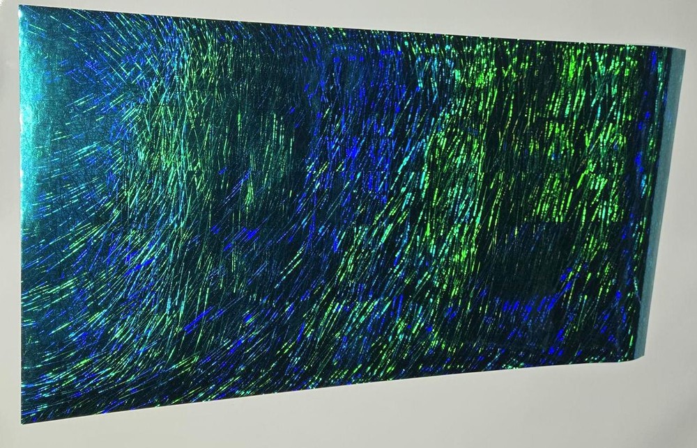 Holographic Teal Light Ray Sign Plotter Cutter Vinyl Roll