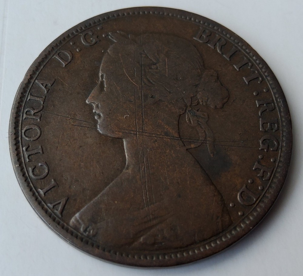 •1861•CANADA•NEW BRUNSWICK•ONE CENT•
