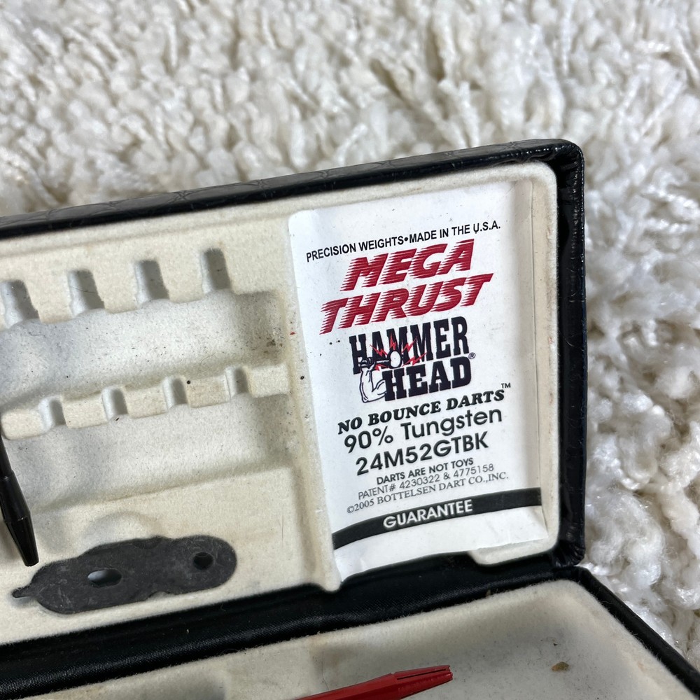 Bottelsen Hammer Head Mega Thrust Dart Set Red Gray 30g