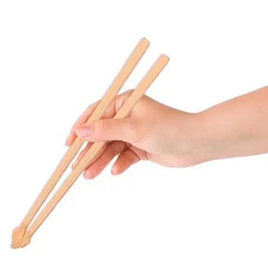 Helping Hands Chopsticks - Reusable Plastic Tiny Hands - Trick GaG Joke Novelty