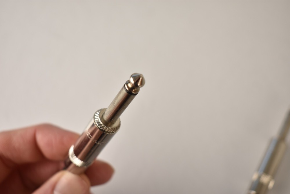 15" Neutrik Instrument Patch Cable Mono Jack 1/4" TS