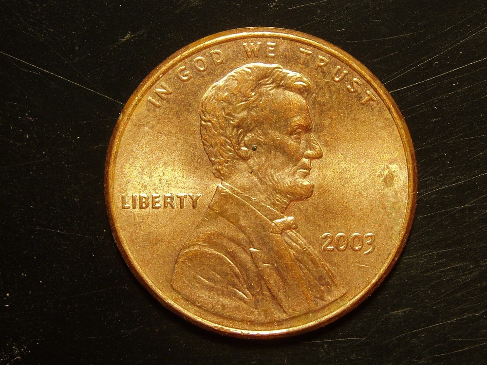 2003  LINCOLN MEMORIAL CENT #4