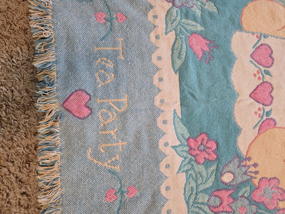Teddy Bear Tea Party Tapestry