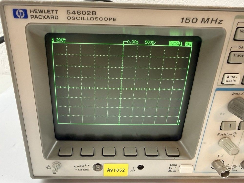 HP Hewlett Packard 54602B Oscilloscope 150MHZ