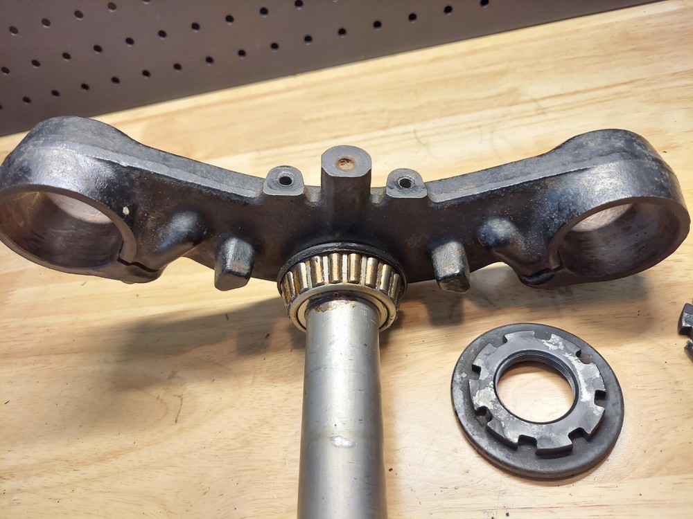 GPZ1100 Triple Tree ZX1100-E Steering Stem Fork Bracket Upper Lower Tree