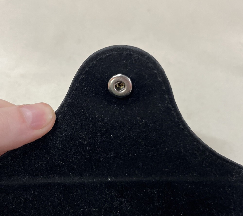 Ray Ban Sunglasses Case Only Black Snap Button Closure