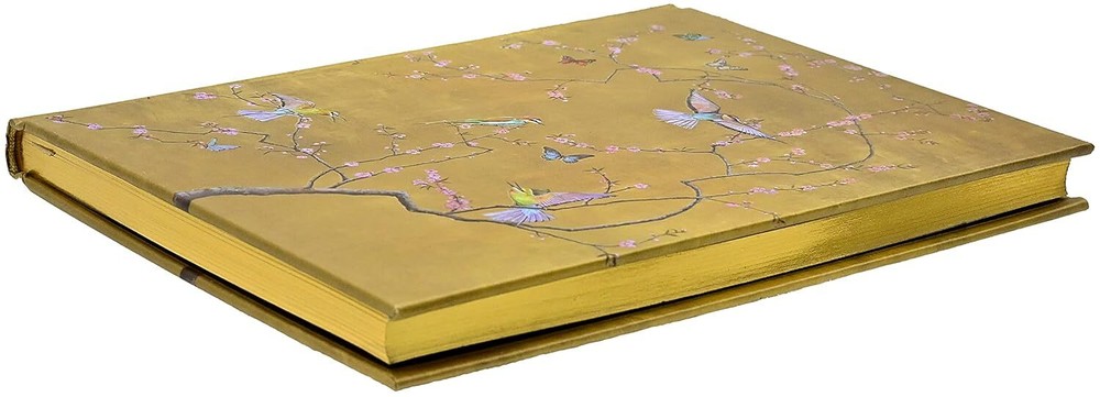 Golden Flight Journal Notebook Hardcover Lined Diary for Writing Notes Planner