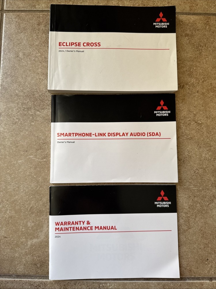 2024 Mitsubishi Eclipse Cross Owners Manual