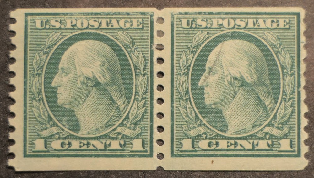 Scott # 452 Pair, Mint Original Gum (HR)