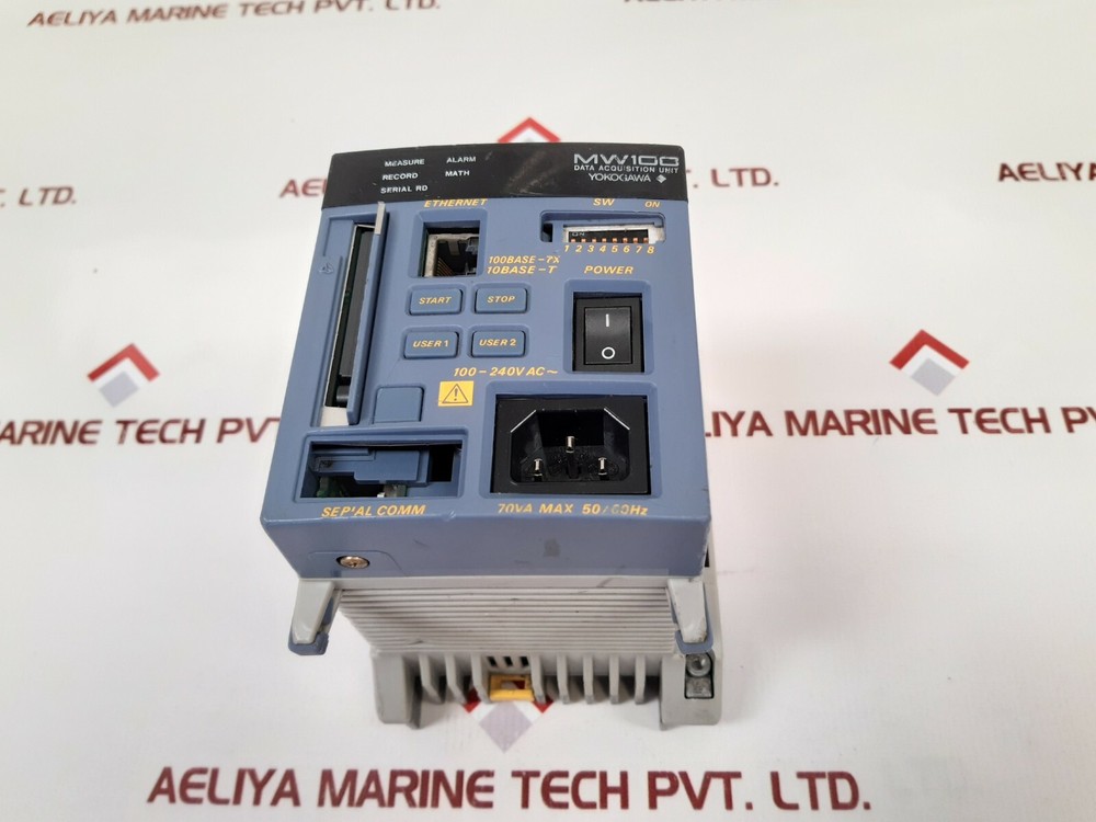 Yokogawa mw100-e-1f s s2 data acquisition unit