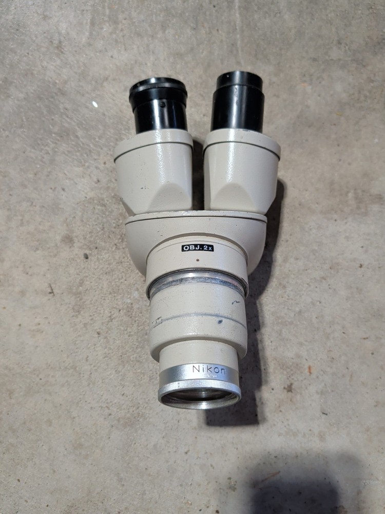 Nikon OBJ.2X Microscope Made in Japan