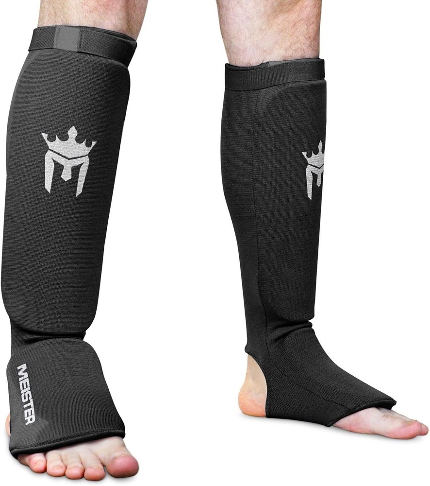 Innovative Stretch Fabric Shin Guards - Protection for Fighters