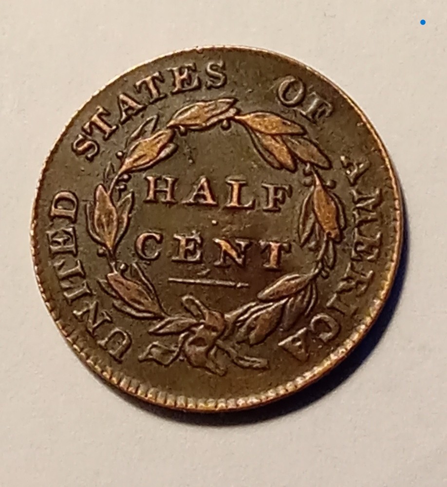1831 Classic Head Half Cent Coin Modern Restrike
