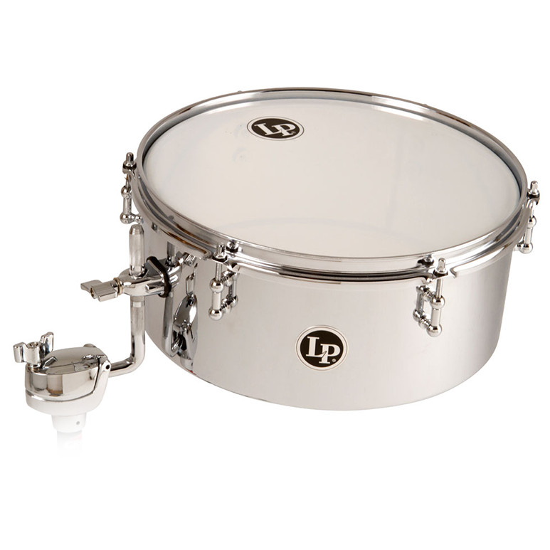 LP PERCUSSION 13" DRUM SET TIMBALE, CHROME SHELL MOUNT - LP813-C