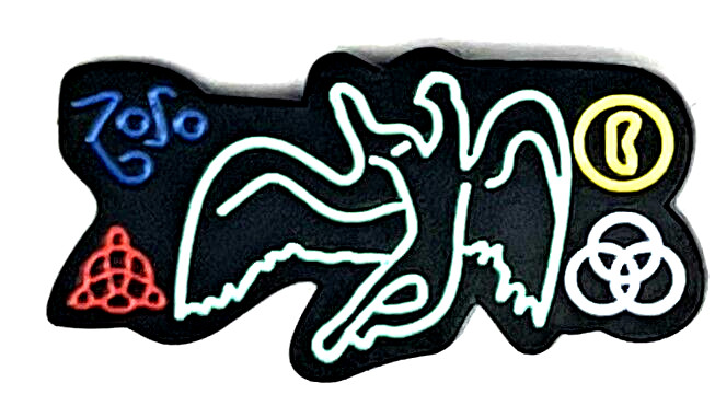 Led Zeppelin Music Lapel Hat Pin