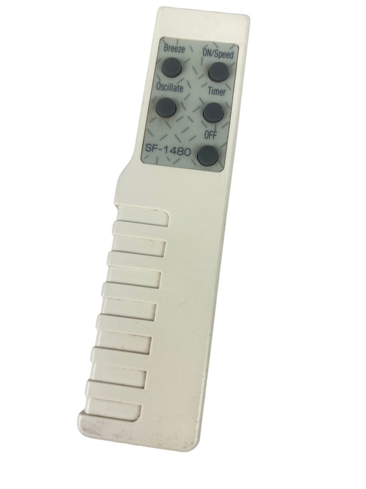 SF-1480 Original Fan Replacement Remote Control Tested White