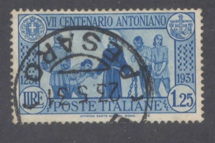 Italy Scott 262 used
