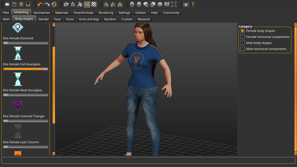 MakeHuman 3D Character Creator - Mac & Windows Photorealistic Modeling Software