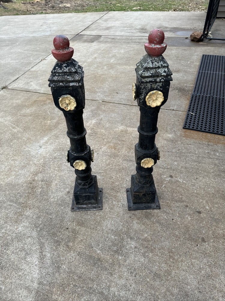 Beautiful Antique Cast Iron Horse Hitching Post’s