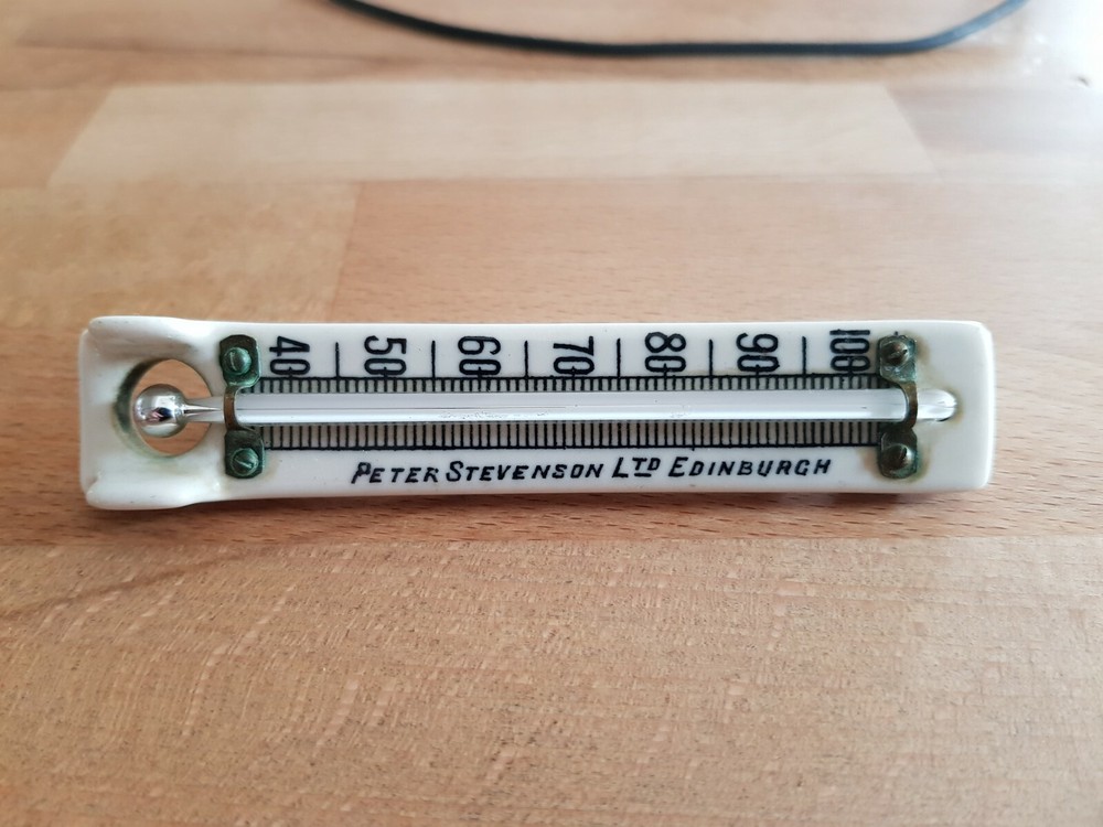 Peter Stevenson Ltd Edinburgh Ceramic Thermometer