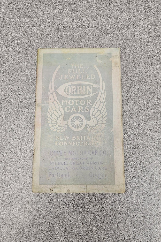 1908 Corbin Sales Catalog