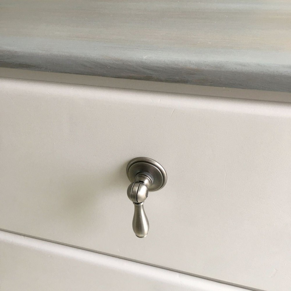 1-1/4" Pendant Pull Silver Heirloom