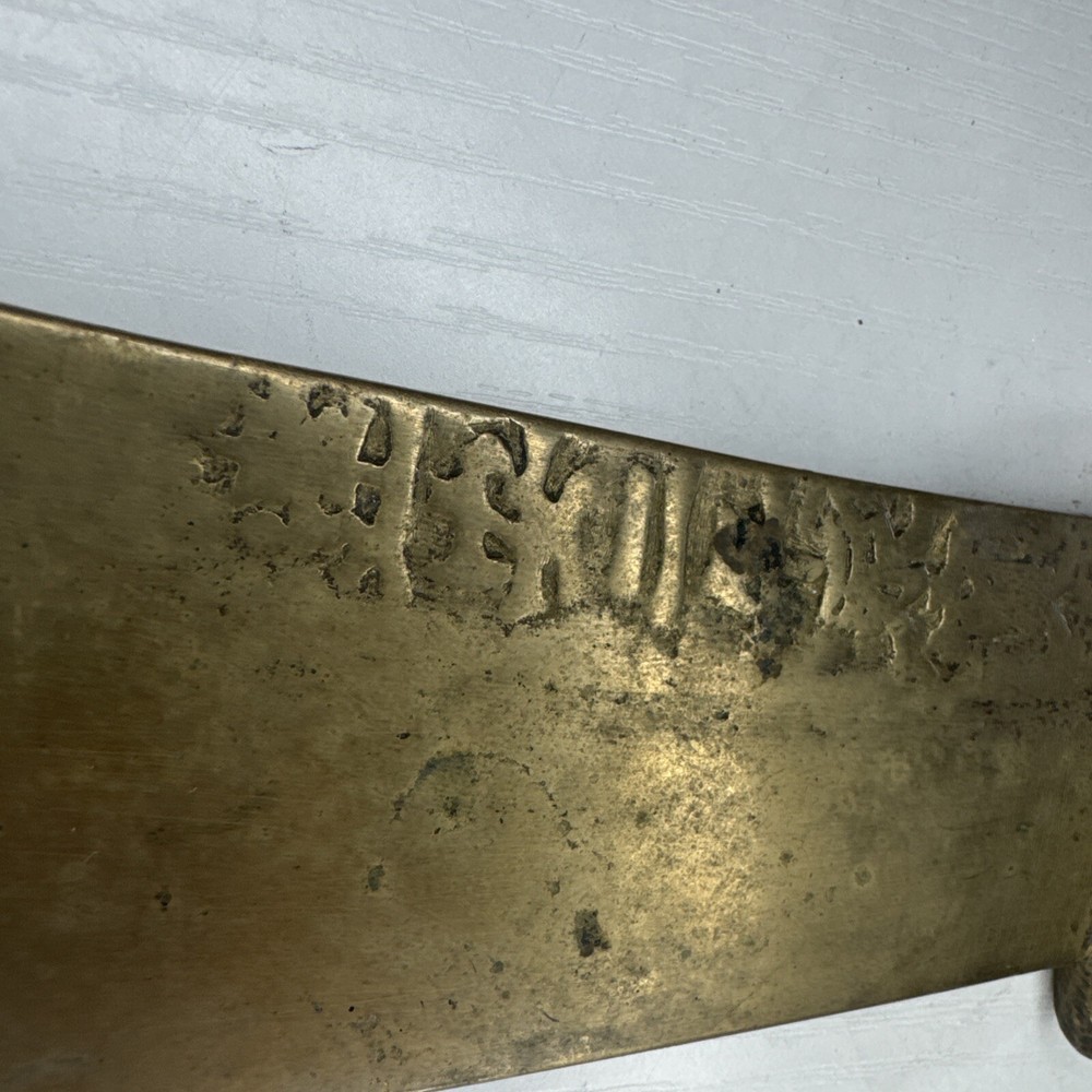 Vintage Fully Brass Solid Blade Cool Design