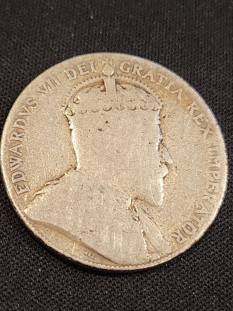 1908 Canada 50 Cents Silver Coin