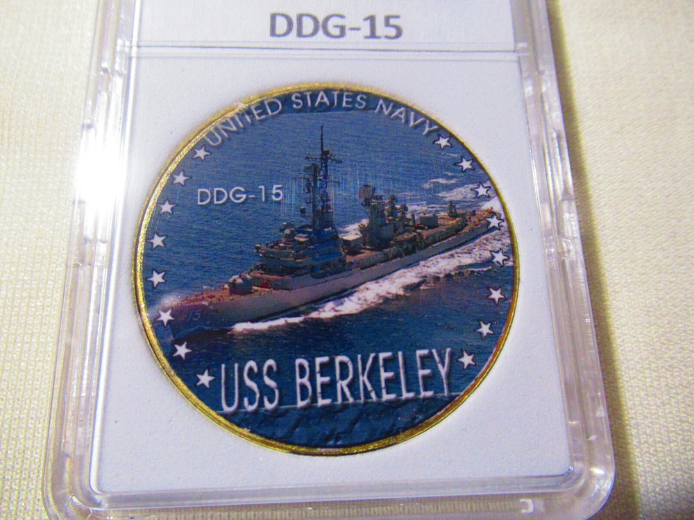 US NAVY - USS BERKELEY (DDG-15) Challenge Coin