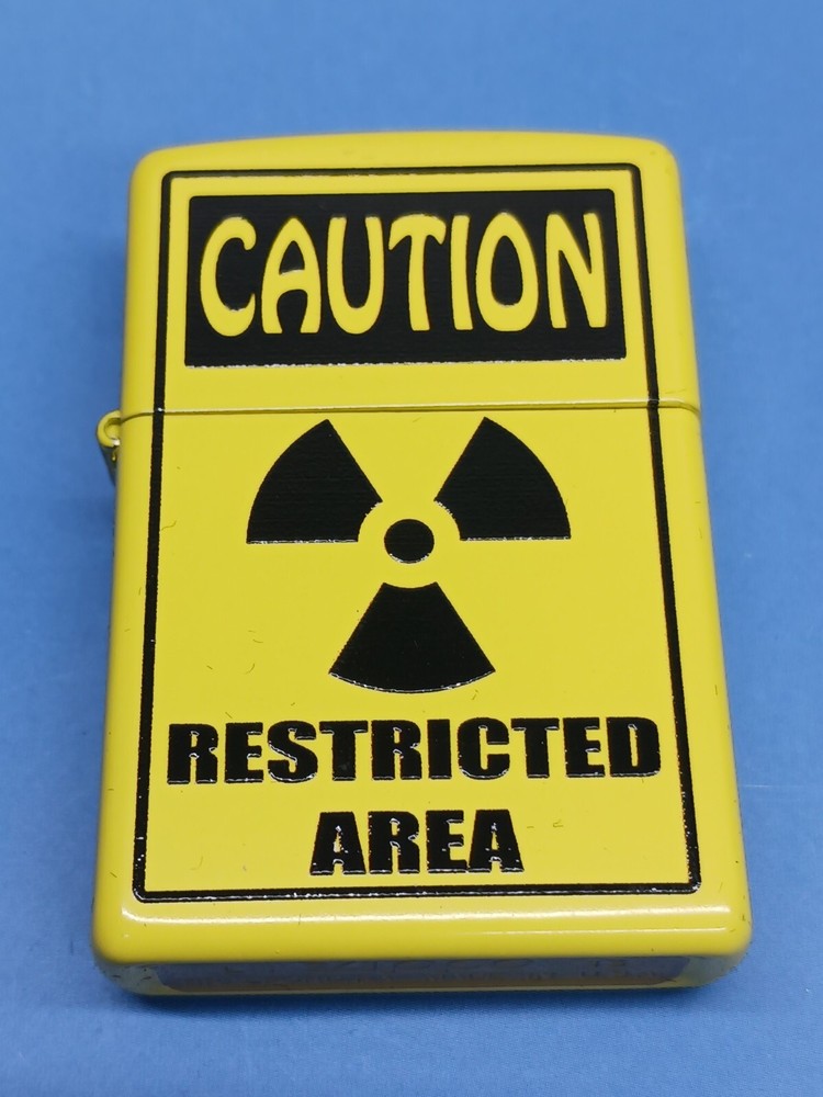 Zippo 28318 Caution Lemon Finished