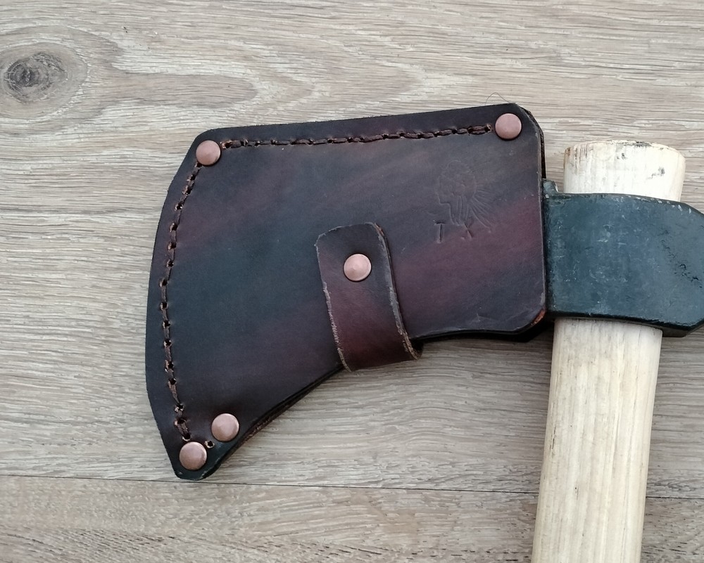 Rifle Tomahawk Leather Sheath