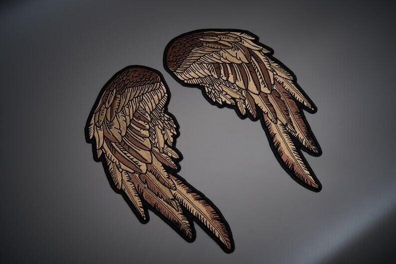 Angel wings patch Large Back Patch for jacket