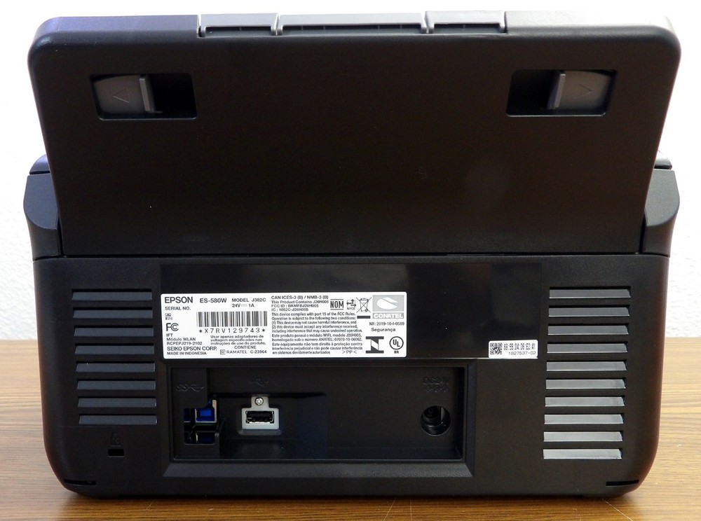Epson Workforce ES-580W Wireless Color Duplex Desktop Document Scanner
