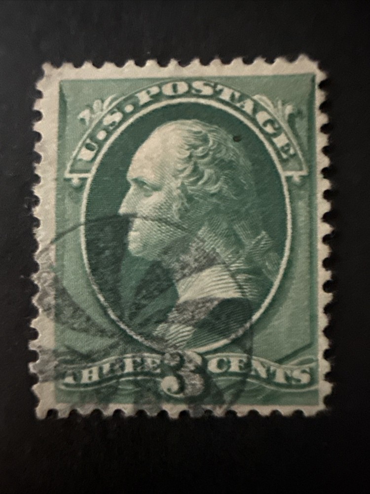 US Scott #184 With Nice NYFM Pinwheel Cancel!