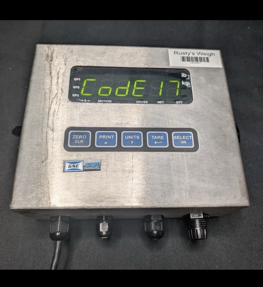 GSE Model 350 Load Master SPx Digital Readout Display