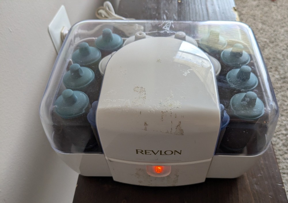 Revlon RV-255 Hot Rollers Set - Turns On
