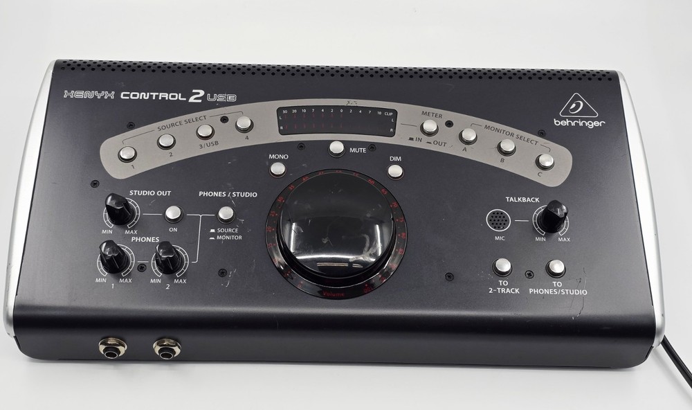 Behringer XENYX CONTROL2USB High-end Studio, VCA Control and USB Audio Interface