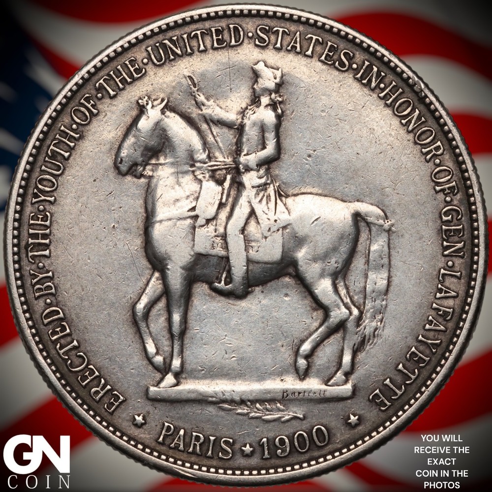 1900 LAFAYETTE Commemorative Dollar A9840