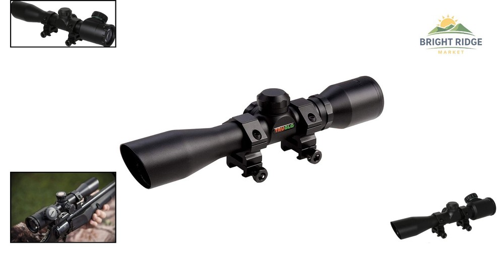 Water-Resistant Crossbow Scope with Illumination and Scratch-Resistant Finish