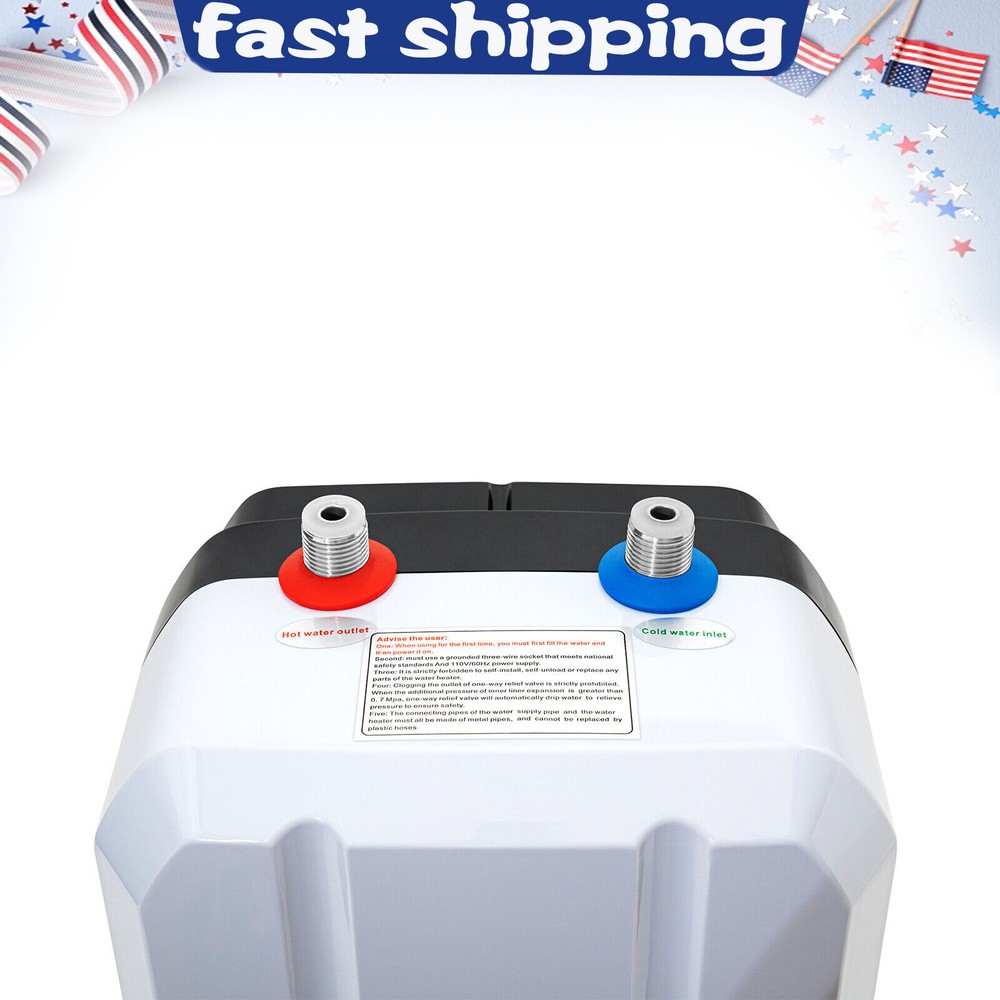 110V 8L Electric Tank Hot Water Heater Kitchen Home 55℃-70℃ Water Heater