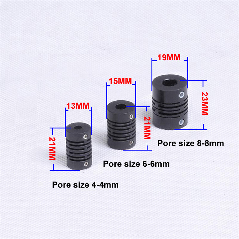 Encoder Coupling Nylon plastic Elasticity Coupling 4mm/6mm/8mm Motor Coupler